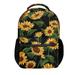 3D Sunflower Cartoon Anime Lightweight High School Bag Student Girl Laptop Bag for Books and Laptop