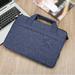 Fnochy Back to School Shoulder Strap Laptop Bag Men s And Women s Portable Shoulder Bag Inner Sleeve Bag 15.6 Inch Waterproof Fashion Tablet Bag Blue