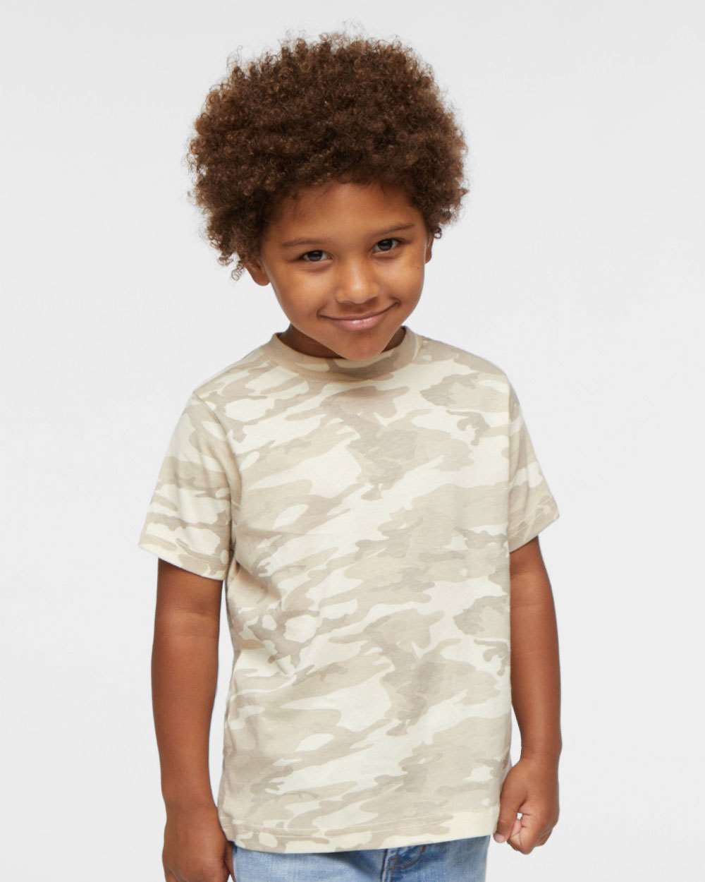 Rabbit Skins 3321 Toddler Fine Jersey T Shirt in Natural size 5/6 | Cotton LA3321, RS3321