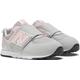 Sneaker NEW BALANCE "NW574" Gr. 23, grau (grau, rosa) Schuhe Sneaker