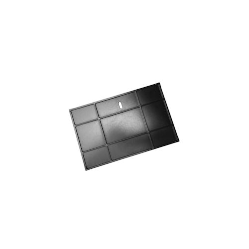 CHEFGASTRO BBQ Gusseisen Grillplatte | 31×48,5cm