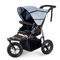 Out ‘n’ About Nipper Single Stroller | All-Terrain Pushchair | Newborn - 4 Years | Lightweight, Foldable Buggy | Rocksalt Grey