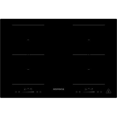 RESPEKTA Induktions-Kochfeld "KM8800IF-28", schwarz, B:77cm H:6cm T:52cm, Kochfelder