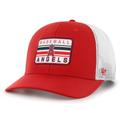 Men's '47 Red Los Angeles Angels Drifter Trucker Adjustable Hat