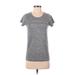 Nike Active T-Shirt: Gray Activewear - Women's Size Small