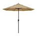 Joss & Main Stevie 108" Market Umbrella Metal in Brown | Wayfair 07876F674F0B4D999FE9F7E28B741956