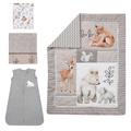 Lambs & Ivy 4 - Piece Crib Bedding Set Cotton Blend in Gray | Wayfair 713004V
