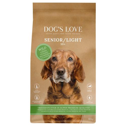 12kg Dog´s Love Senior/Light Wild Hundefutter trocken