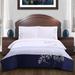 Red Barrel Studio® Bandera 3 Piece 100% Cotton Floral Duvet Cover Set Cotton Sateen in Blue | Full/Queen Duvet Cover + 2 Standard Shams | Wayfair