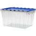 Akro-Mils Plastic Tubs & Totes Plastic in Blue | 12.5 H x 21.5 W x 15 D in | Wayfair AKM66486CLDBL