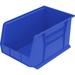 Akro-Mils Plastic Bin Plastic in Blue | 9 H x 8.25 W x 18 D in | Wayfair 30265B