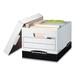 Bankers Box® R-Kive Max Storage Box, Legal/Letter, 12 x 15 x 10, WE/Black, 12/Ctn | 10 H x 28.75 W x 20.5 D in | Wayfair FEL00724