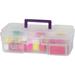 Akro-Mils Supply Box Plastic | 4 H x 12 W x 6 D in | Wayfair 09912CLPUR