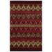 White 36 x 0.625 in Area Rug - Capel Rugs Fort Apache Tufted Wool Red/Cinnamon Area Rug Wool | 36 W x 0.625 D in | Wayfair 3057RS03000500500