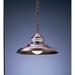 Arroyo Craftsman Newport 1-Light Outdoor Pendant Glass/Metal in Gray | 10.38 H x 46.38 W x 17 D in | Wayfair NH-17AM-P