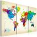 17 Stories All Colors Of The World 3 Pieces Canvas | 16 H x 24 W x 0.7 D in | Wayfair 392F31E5F27D488E9C3FA84BA7E899C5