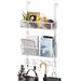 Rebrilliant Galaz Cabinet Door Organizer, Stainless Steel | 26 H x 13.8 W x 4.1 D in | Wayfair FD814B3B40A4425393FCB064B7EBE5A6