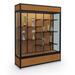 MooreCo Best-Rite® Series 93 Freestanding Display Case Wood/Metal in Brown | 72 H x 48 W x 18 D in | Wayfair 93C84-10