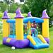 Bounceland Inflatable 8' x 9' Bounce House Slide, Nylon in Blue/Indigo/Yellow | 84 H x 96 W x 108 D in | Wayfair 9124