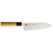 Chroma Haiku Original 7" Santoku Knife Wood/Stainless Steel in Brown/Gray | Wayfair H05