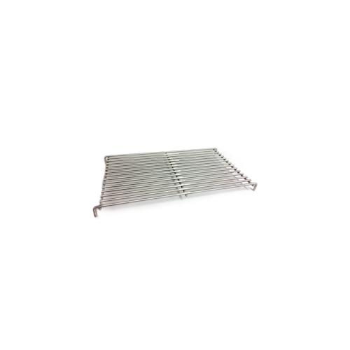 CHEFGASTRO BBQ Edelstahlgrillrost für Duo Infrarotbrenner | 49×26,6cm | Edelstahl