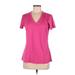 Nike Active T-Shirt: Pink Activewear - Women's Size Medium