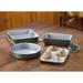 Cuisinart Chef's Classic Aluminum Metal 4 Piece Bakeware Set Aluminum in Brown/Gray | Wayfair AMB-4