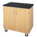 Diversified Woodcrafts Mobile Series Workstation in Brown | 36 H x 36 W x 24 D in | Wayfair 4402K