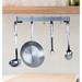 Enclume Utensil Bar Handcrafted Wall Mounted Pot Rack Steel in Gray | 3 H x 18 W x 3 D in | Wayfair WR0 SS