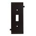 Elk Lighting Clickplates Middle 1-Gang Toggle Light Switch Wall Plate | 4 H x 1 W in | Wayfair 2504AGB