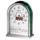 Howard Miller&reg; Sounds of the Seasons Glam Quartz 12 Melodies Tabletop Clock in Silver/White/Green in Gray/Green/White | Wayfair 645687