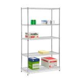 Honey Can Do 72" H x 42" W x 18"D Shelving Unit Steel in Gray | 72 H x 42 W x 18 D in | Wayfair SHF-01441