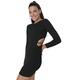 TRENDYOL Damen Trendyol Woman Mini Bodycon Karrée-ausschnitt Webstoff Kleid, Schwarz, S EU