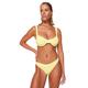 TRENDYOL Damen Textured Bikini Baby Badebekleidung, gelb, 44 DE