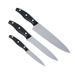 ZWILLING J.A. Henckels Zwilling Twin Signature 3-piece Starter Knife Set High Carbon Stainless Steel in Black/Gray | Wayfair 30720-000