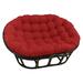 Papasan Chair - International Caravan 63Cm Wide Tufted Papasan Chair Microfiber/Microsuede in Red | 45 H x 63 W x 45 D in | Wayfair