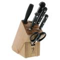 Henckels Classic 7-piece Knife Block Set Stainless Steel in Black/Gray | Wayfair 35342-000