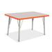 Jonti-Craft BerriesÂ® Adjustable Height Rectangular Activity Table Laminate/Metal in Orange/Gray/White | 36 H in | Wayfair 6478JCE114