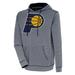 Men's Antigua Navy Indiana Pacers Axe Bunker Tri-Blend Pullover Hoodie