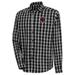 Men's Antigua Black Toronto Raptors Carry Long Sleeve Button-Up Shirt