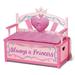 Princess Wildkin kids Bench Metal in Pink/Indigo | 28 H x 32 W x 13 D in | Wayfair LOD20007