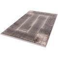 Teppich ASTRA "Mirano 233" Teppiche Gr. B/L: 80 cm x 150 cm, 7 mm, 1 St., grau (creme, dunkelgrau) Esszimmerteppiche