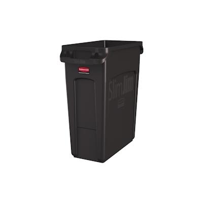 Rubbermaid Slim Jim Mülleimer mit Belüftungskan Image