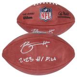 Bryce Young Carolina Panthers Autographed NFL Duke Football with "2023 #1 Pick" Inscription