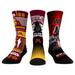 Unisex Rock Em Socks Darth Vader & Stormtrooper Minnesota Golden Gophers Star Wars Three-Pack Crew Set