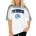 Women's Gameday Couture White Fayetteville State Broncos Interception Oversized T-Shirt