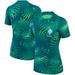 Women's Nike Green Brazil National Team 2023 Pre-Match Top