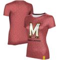 Women's ProSphere Red Maryland Terrapins Lacrosse Logo T-Shirt