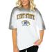 Women's Gameday Couture White Kent State Golden Flashes Interception Oversized T-Shirt