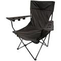 CREATIVE OUTDOOR DISTRIBUTOR Folding Camping Chair Metal in Black | 66 H x 61 W x 38 D in | Wayfair 810169